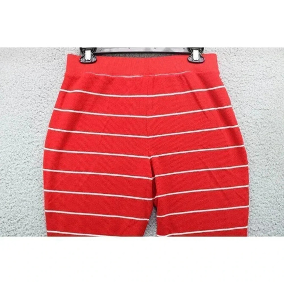 Women's Stars Above Pajama Set-Size Medium-Red w/White Stripe - Picture 8 of 9